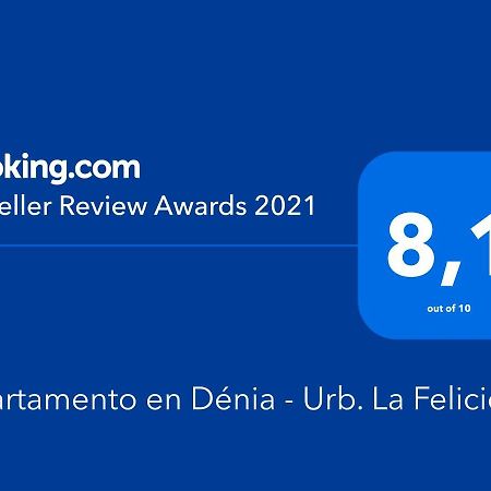 La Felicidad Apartamento En Denia Eksteriør bilde